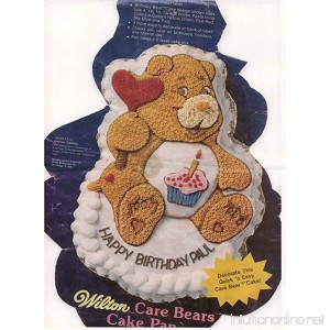 Wilton Care Bears/Friend Bear/Cheer Bear Cake Pan (2105-1793 1983) - B001T6SK38